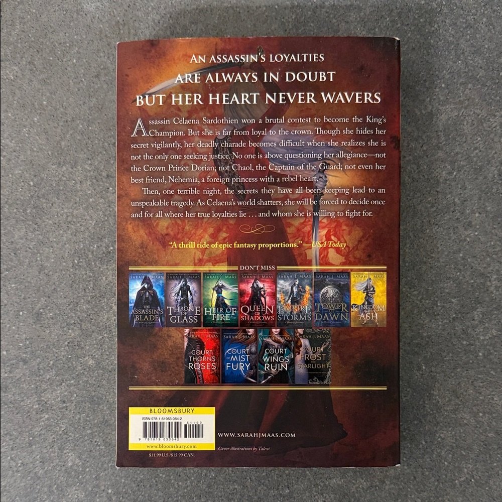 Crown of Midnight Book by Sarah J. Maas - Picture 7 of 7